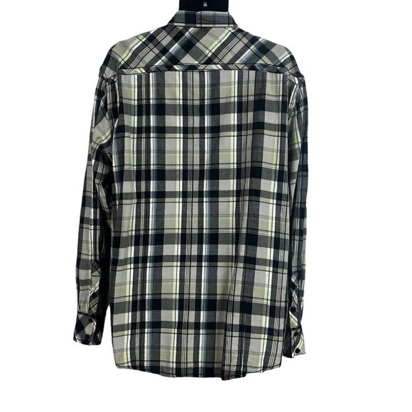 BKE Buckle Mens Athletic Fit Shirt Long Sleeve Pockets Plaid XL - Picture 6 of 10